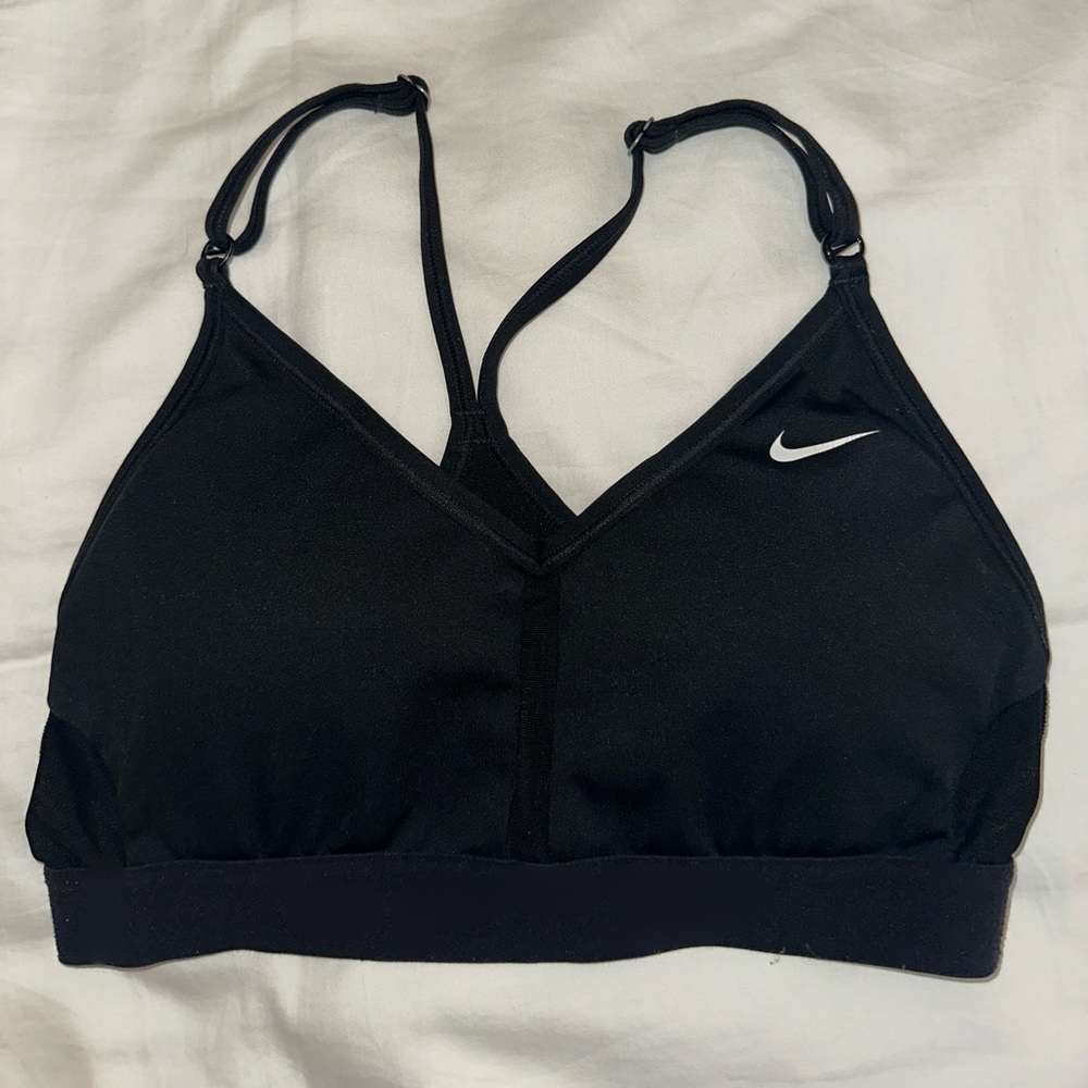 Women’s black Nike sports bra size SMALL - gently used